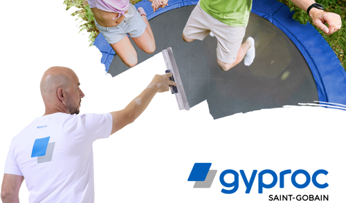 Een stuccie meer energie met Gyproc gipspleisters