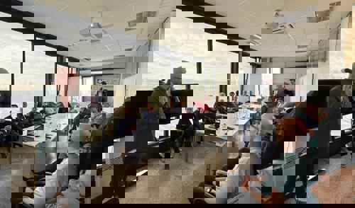 Sectie Terrazzo bezoekt KGS