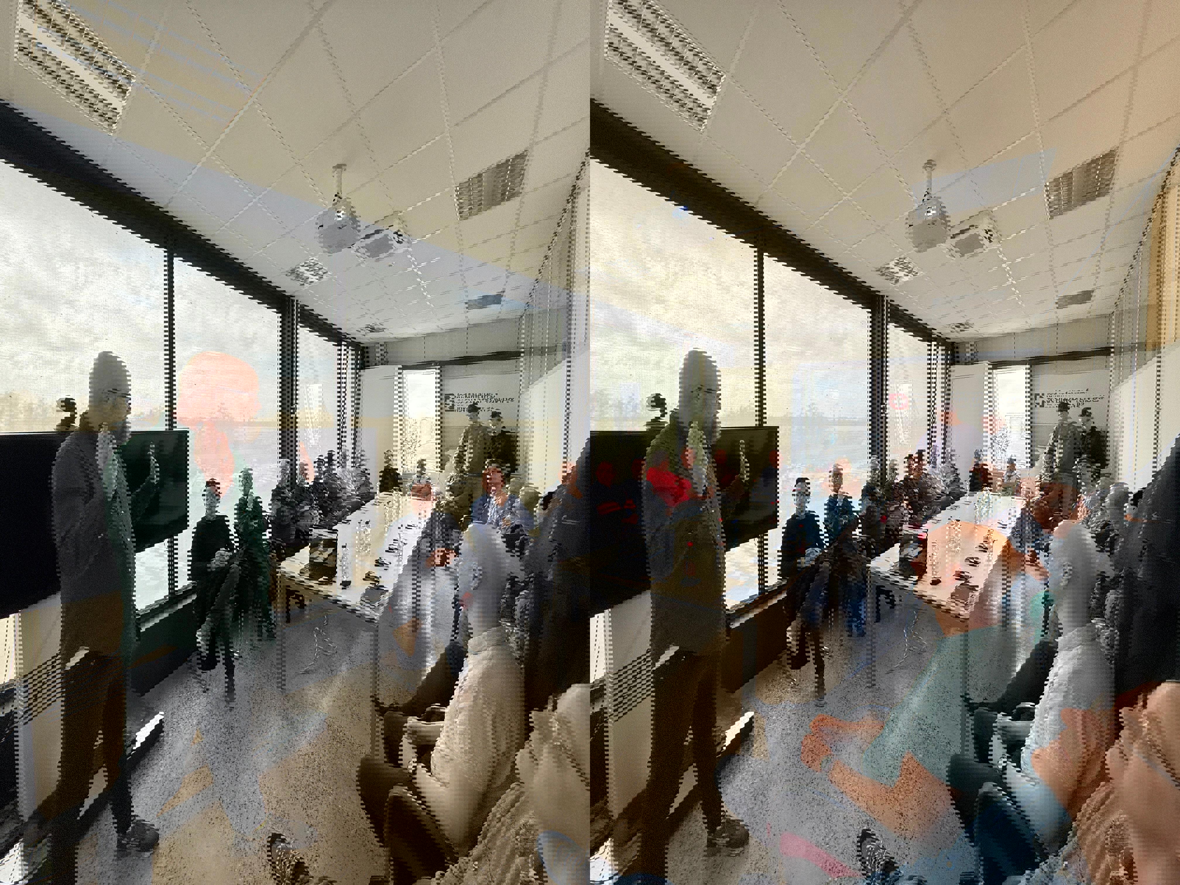 Sectie Terrazzo bezoekt KGS