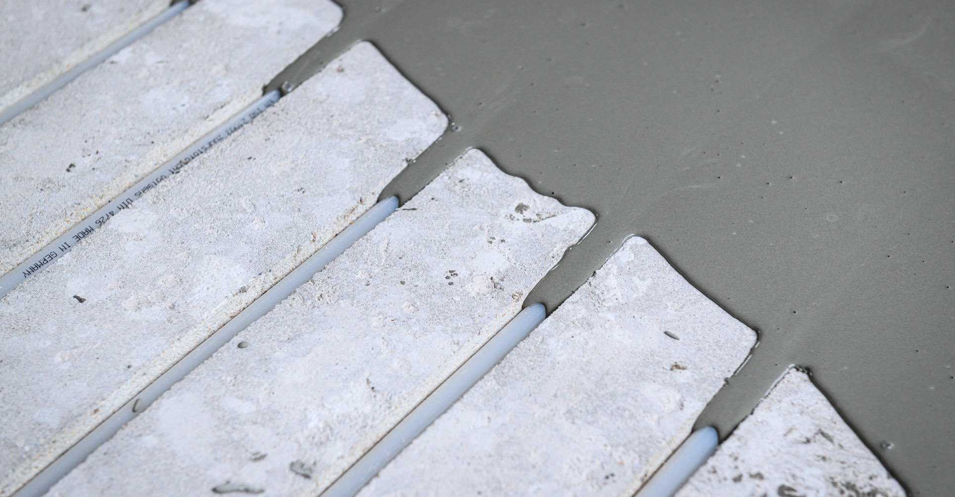 De juiste mortel voor elke vloerverwarming