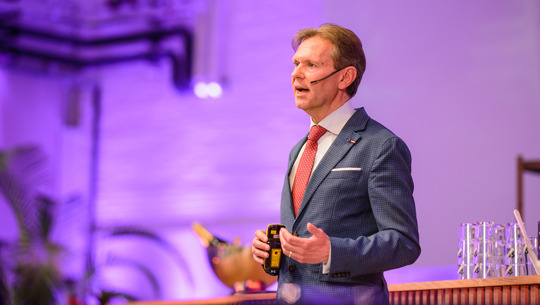Ger opende het digitale NOA-Café, een van de weinige activiteiten die we door corona konden organiseren