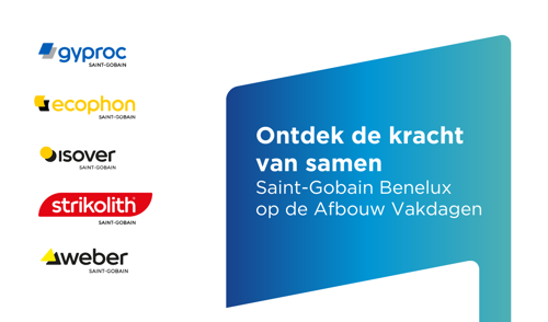 Saint-Gobain Benelux op Afbouw Vakdagen