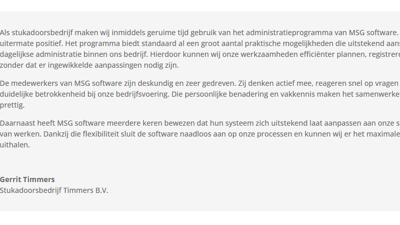 Timmers review MSG Afbouw.png