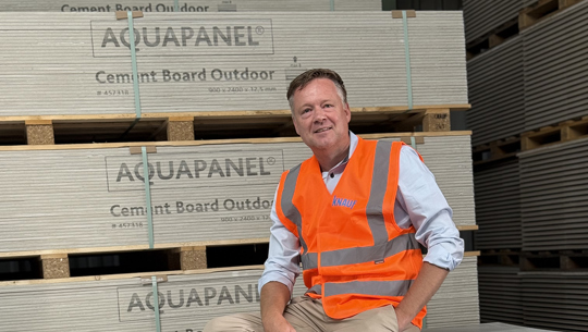 Eelco Grondsma, salesmanager bij Knauf