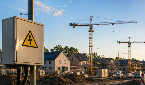 Stroomaansluiting bouwprojecten
