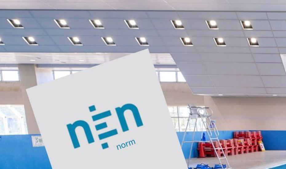 Nieuwe NEN-norm zwembadplafonds