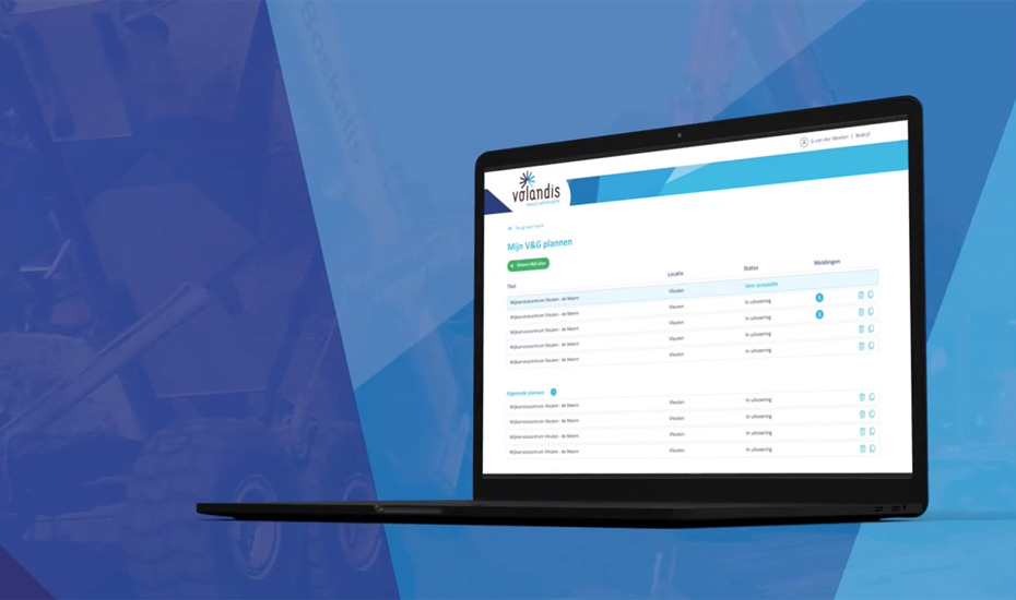 Nieuwe V&G-planner